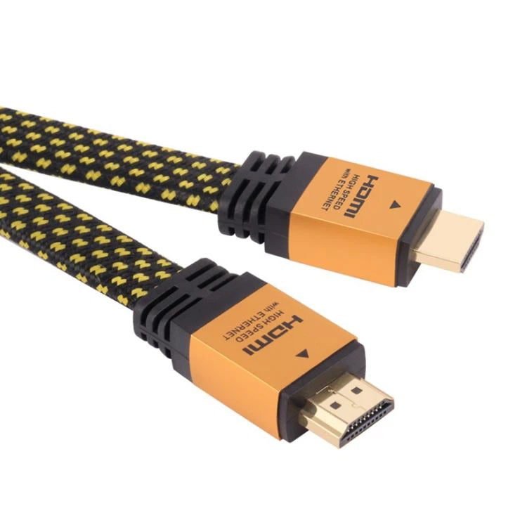 HDMI 2.0 4K Flat Nylon Braided Cable.First 1 -3M HDMI 2.0 4K Flat Nylon Braided Cable.First 1 -3M